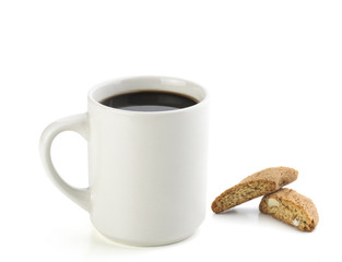 American Black Coffee With Cookie