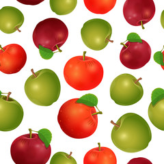 seamless texture of apples