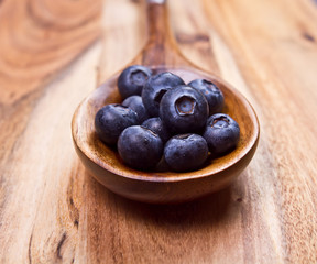 fresh blueberries 