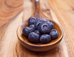 fresh blueberries 