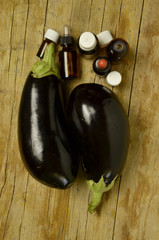 Solanum melongena Aubergine Psianka podłużna Баклажан