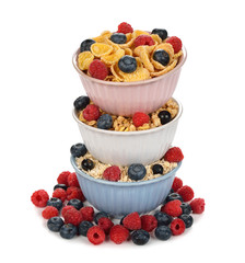 Muesli with berries
