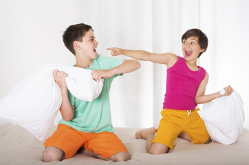 pillow fight