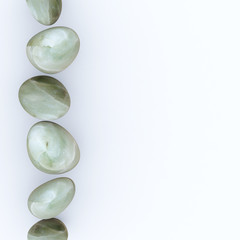 Spa Stones Indicates Blank Space And Copy