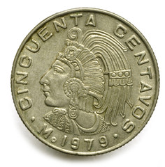 M&eacute;xico 50 cincuenta centavos Mexiko 1979 f&uuml;nfzig Cent