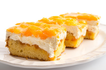 Mandarinen-Schmand-Kuchen
