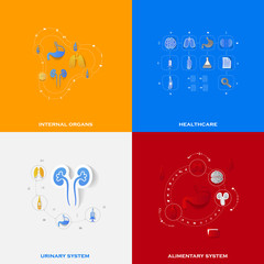 Set of medical icons