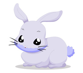 Cute baby rabbit cartoon