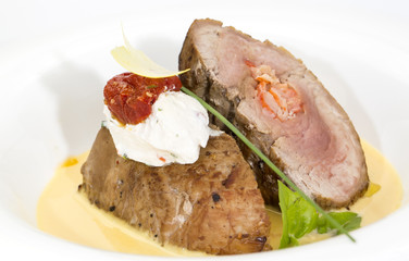 baked meat