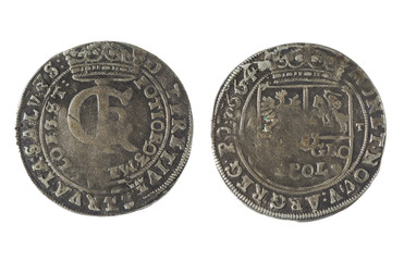 old money. metal coins