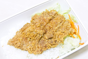 Chicken Fried and Rice