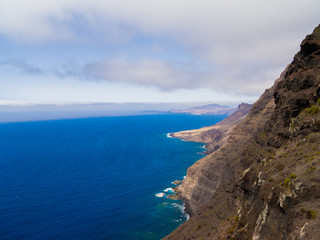 Fototapeta na wymiar Blick über die Westküste Gran Canarias
