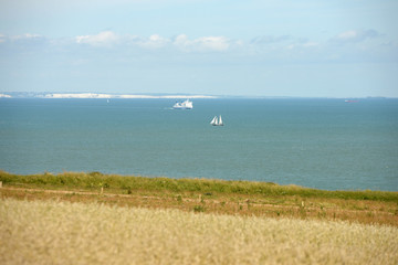 paysage de la côte d'opale