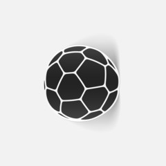 Obraz premium realistic design element: ball