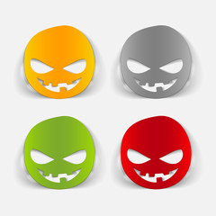 realistic design element: monster