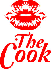 Kiss the Cook Koch Grillen Meister Schürze