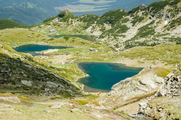 Fototapeta na wymiar Bulgaria, seven Rila lakes