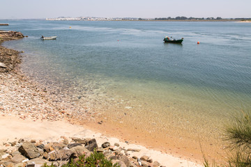 Fototapeta na wymiar Peaceful beach in Portugal