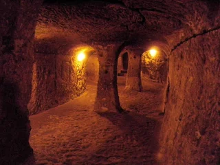 Foto op Plexiglas Cappadocia Underground City © nikonomad