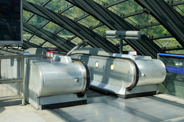 modern escalator