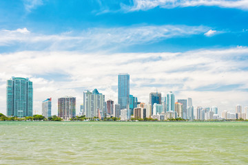 The Miami skyline