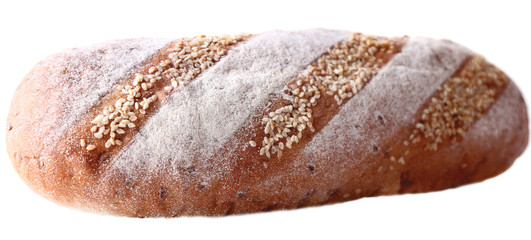 Loaf isolated on white