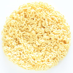 Korean instant ramen noodles