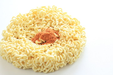 Korean instant ramen noodles