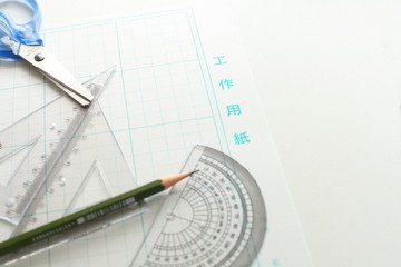 protractor; a graduator