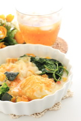 french food, vegetable gratin