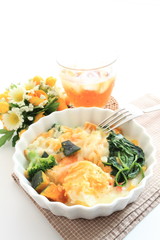 french food, vegetable gratin