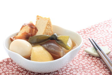 Japanese food, Oden for summer simmered foor image