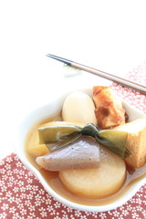 Japanese food, Oden for summer simmered foor image
