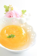 homemade orange jelly