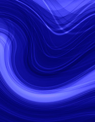 Abstract  Blue smooth twist light lines background.