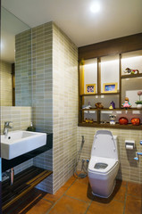 Elegant restroom