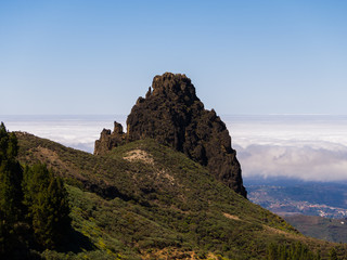 Fototapeta na wymiar Gebirgslandschaft auf Gran Canaria