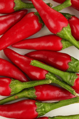little hot peppers close-up