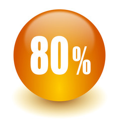 80 percent icon