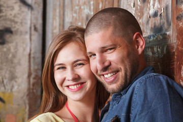 happy young couple