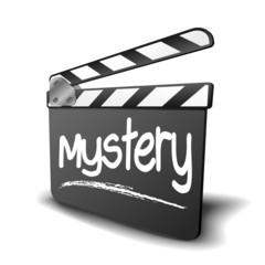 Naklejka premium Clapper Board Mystery