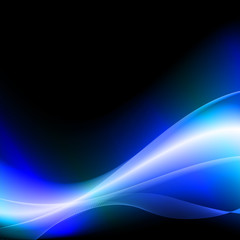 背景（ネオン・ブルー）