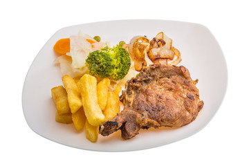 T-bone steak