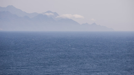 Fototapeta premium Klippen an der Westküste Gran Canarias