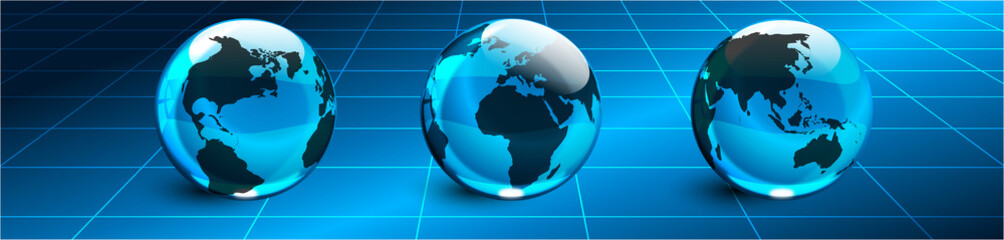 mondo, connessioni, link, businessman