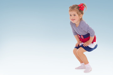  lovely smiling toddler portrait
