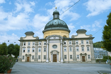 Fototapeta na wymiar Kajetan Church in Salzburg