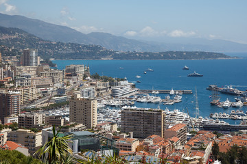 Fototapeta na wymiar Monaco, Le Rocher
