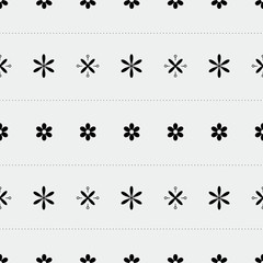 Flowers seamless pattern