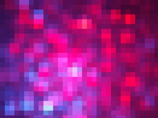 Red Pink Blue Color Pixels Background